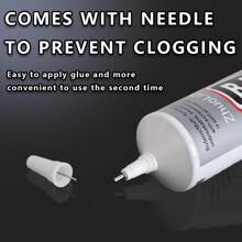 Transparent Needle-Tip Craft Glue For Rhinestones, Nail Art, Jewelry & Fabric – Non-Clogging Multi-Purpose Adhesive For Shoes, Phone DIY, Accessories, Clothes, Crafts - B7000 - View 6