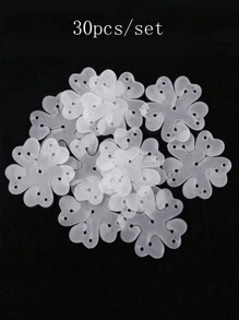 10/20/30 Balloon Plum Blossom Clip Flat Ring Buckle Wedding Room Decoration Party Birthday Supplies Decoration Styling Buckle Clip Balloon Accessories