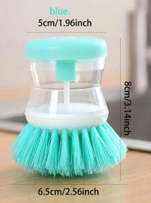 3-In-1 Multi-Functional Cleaning Brush Set For Kitchen Including An ABS Non-Stick Oil Pan Brush, A Soap Dispenser And A Small Dish Brush, Suitable For Cleaning Pans, Saucers, Kitchen Sink And Other Kitchenware Accessories,During Packaging And Transportation, The Product May Have Scratches, Slight Wear, Scratches, Paint Peeling, Dirt, Slight Color Bleeding, Etc. These Are Not Quality Issues And Do Not Affect The Normal Use Of The Product, Tools For Men