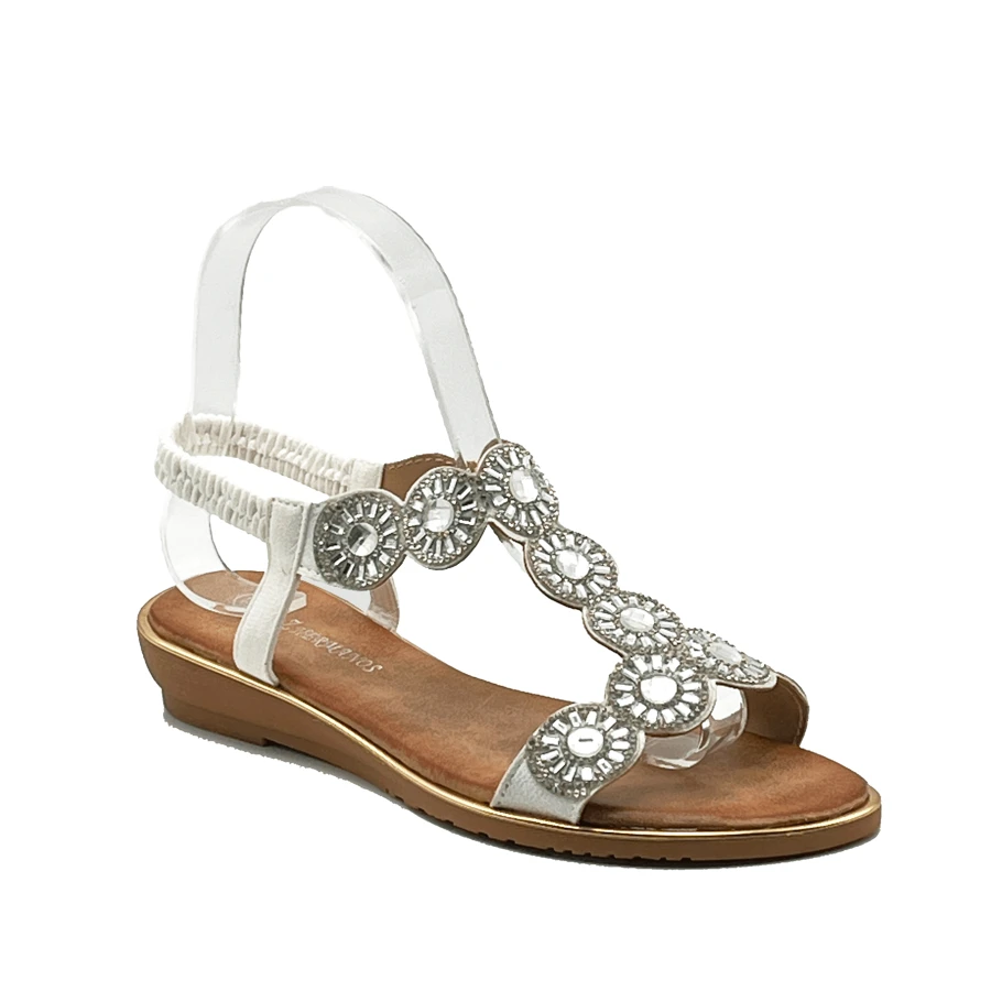 Women Platforms & Wedge Sandals - 白色 - 查看 1