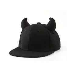 Gorra de béisbol unisex personalizada con ala de cuerno de buey, de estilo de dibujos animados, sombrero de fiesta con protección solar