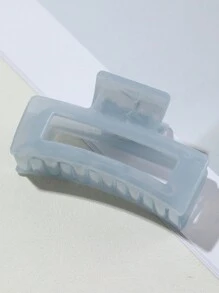 Set de 4 pinzas de pelo con diseño minimalista de patrón de mármol para mujeres, pinzas de garra de uso diario, pinzas de mordaza para el cabello, sujetadores de cabello
