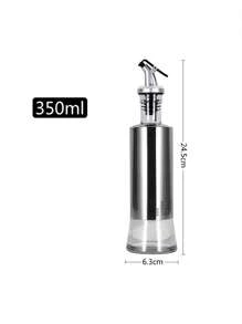 1pc Glass Oil Bottle Vinegar Dispenser Soy Sauce Storage Container For Kitchen, Suitable For Cooking, Baking, Salad, BBQ. Kitchen Tools And Equipment - Multicolor - View 7