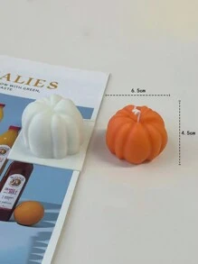 1 Bí Ngô Halloween Nến Khuôn Silicon Mô Phỏng 3D Series Phù Hợp Với Đảng Hình Dạng Lạ Nến Thơm Tự Làm Khuôn - Nhiều màu - Xem 3