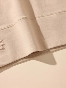 4 Pcs/Pack High-End Solid Color Women's Underwear, 3D Embossed Print Soft Triangle Briefs, Plus Size - Multicolor - View 8