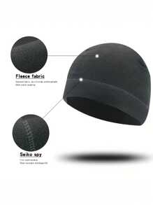 2024 New Unisex Windproof Polar Fleece Warm Beanie Hat Cap Male Winter Ski Cycling Cap Hat For Womenkullies Hip Hop Hats