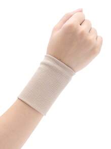 Zhenyanyouyun 1 Pair Unisex Breathable Sports Wrist Sweatband, Summer Thin Model/Winter Thick Absorbent Elastic Scarred Wrist Protector Sleeves Cover Arms