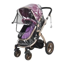 Stroller Rain Cover, High Landscape Stroller Rain Cover, Stroller Windproof Cover Universal Fit - Multicolor - View 10