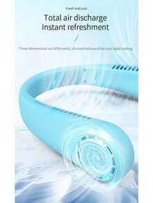 Ventilador Portátil Color Al Azar Recargable De Cuello - Multicolor - Ver 7