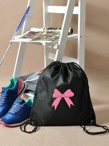 1 bucă modă drăguț desen animat imprimare material poliester curea buzunar potrivit pentru băieți și fete rucsac de mare capacitate sport rucsac geanta de baschet potrivită pentru sport