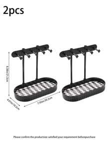 1/2 件简易浴室收纳架，方便存放珠宝、化妆品，化妆时装饰秋季装饰节日装饰房间装饰家居装饰秋季装饰卧室装饰 - 彩色 - 查看 15