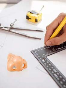 Prank Big Nose Single Hole Pencil Sharpener Pencil Sharpener 2pcs - Multicolor - View 4