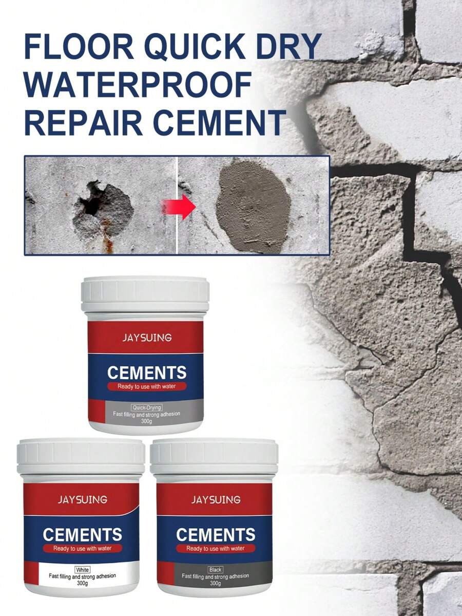 Cement Wall And Floor Repair Waterproof AntiCrack High Temperature