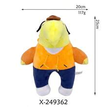 1 pieza Muñeco de peluche de personaje de dibujos animados Smiling - Multicolor - Ver 7