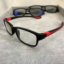 3pcs Unisex Stylish Square Frame Vintage Anti-Fatigue Glasses, Suitable For Cellphone And Book Reading, Presbyopia Diopter +1.00 To +4.00 Accessories For Women Glasses