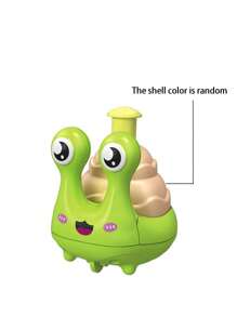 1pc Big Eye Snail Car Model Toy, Suitable For Interactive Games, Party Favors, Back To School Gifts - Multicolor - View 11