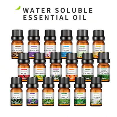 28 loại tinh dầu nguyên chất 10ml, tinh dầu thơm dùng trong nhà, thích hợp cho máy khuếch tán tinh dầu, máy tạo độ ẩm, massage, nến thơm và chăm sóc tóc - Hoa hồng, hoa anh đào, oải hương, vani, bạch đàn, gỗ đàn hương, hương thảo, trà xanh và nhiều loại khác.