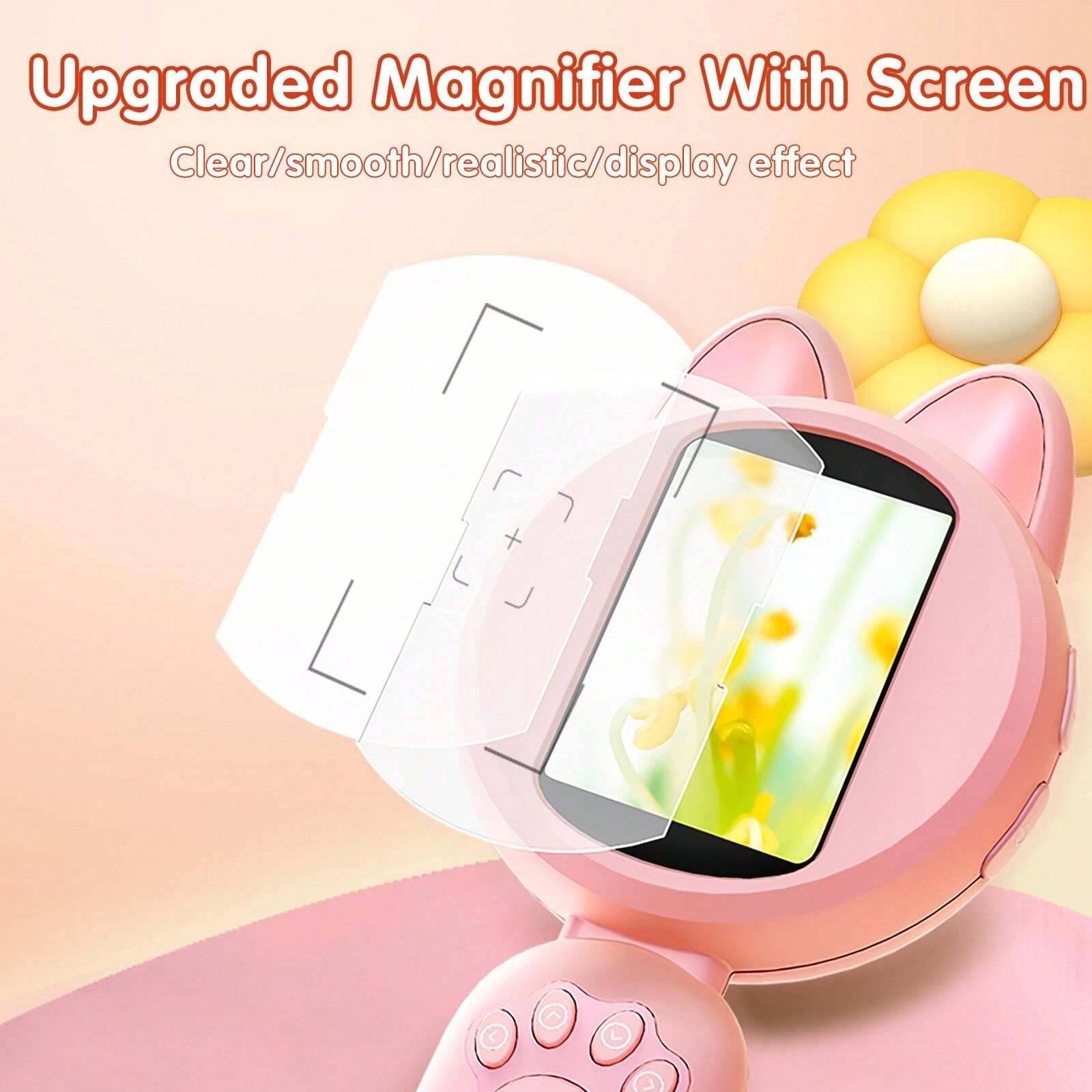 Handheld Digital Microscope, Digital Magnifying Glass Type C Interface