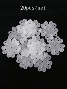 10/20/30 Balloon Plum Blossom Clip Flat Ring Buckle Wedding Room Decoration Party Birthday Supplies Decoration Styling Buckle Clip Balloon Accessories