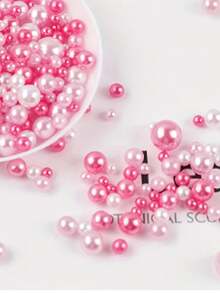 150pcs Party Decorative Paper Confetti, Tabletop Center Scatter Decorations, No-Drill Faux Pearl Paper Confetti, Party Confetti - Multicolor - View 4