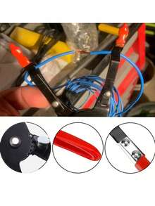 Revolutionary Car Repair Tool: Universal Soldering Aid Pliers For Welding 2 Wires Simultaneously! - Black and Red - View 3