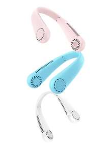 Ventilador Portátil Color Al Azar Recargable De Cuello - Multicolor - Ver 1