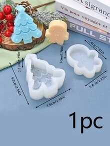 1 Khuôn silicon hình cây thông Noel & người tuyết dùng để nướng bánh DIY Trang trí Giáng sinh Đồ trang trí Giáng sinh Quà tặng Giáng sinh Đồ trang trí Giáng sinh Đồ trang trí Giáng sinh Quà tặng Giáng sinh Đồ dùng cho tiệc Giáng sinh - trắng - Xem 3