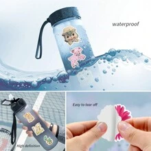 54 件复古动物贴纸美观乙烯基贴纸高品质贴纸贴花剪贴簿、日记、笔记本电脑、保险杠、滑板、水瓶、电脑、手机贴纸可以为您的生活带来很多乐趣，是成人和儿童的完美礼物