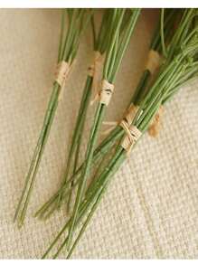 1 件人造多头满天星花适用于家居装饰、新娘花束、婚礼和咖啡厅装饰、假植物、秋季装饰、房间、书桌、花园装饰、房间装饰用品、情人节、礼物