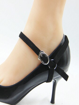 2 件/套高跟鞋可调节鞋带，女士可拆卸防丢鞋带，时尚 DIY 灵活可拆卸鞋带配件