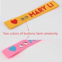 1 pieza Correa/Etiqueta de equipaje personalizada con nombre bordado para maleta, Etiqueta de equipaje con hebilla de metal personalizada, multifuncional, funcional, práctica, de moda para todos, colorida, vintage, sobria, unisex, deportiva, informal, personalizada, única, para invierno, regalo de Navidad/fiestas, accesorio de bolso/llavero para cumpleaños