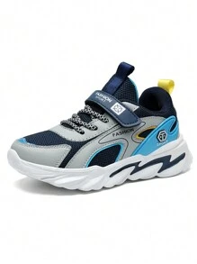 男童透氣輕盈運動休閒休閒鞋