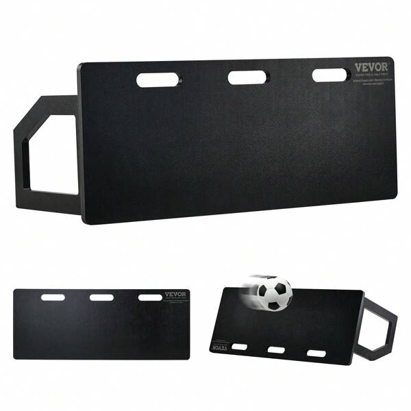 Soccer Rebounder Board, 40"X16" Portable Soccer Wall With 2 Angles Rebound, Foldable HDPE Kickback Rebound Board, Soccer Training Equipment, Passing & Shooting Practice