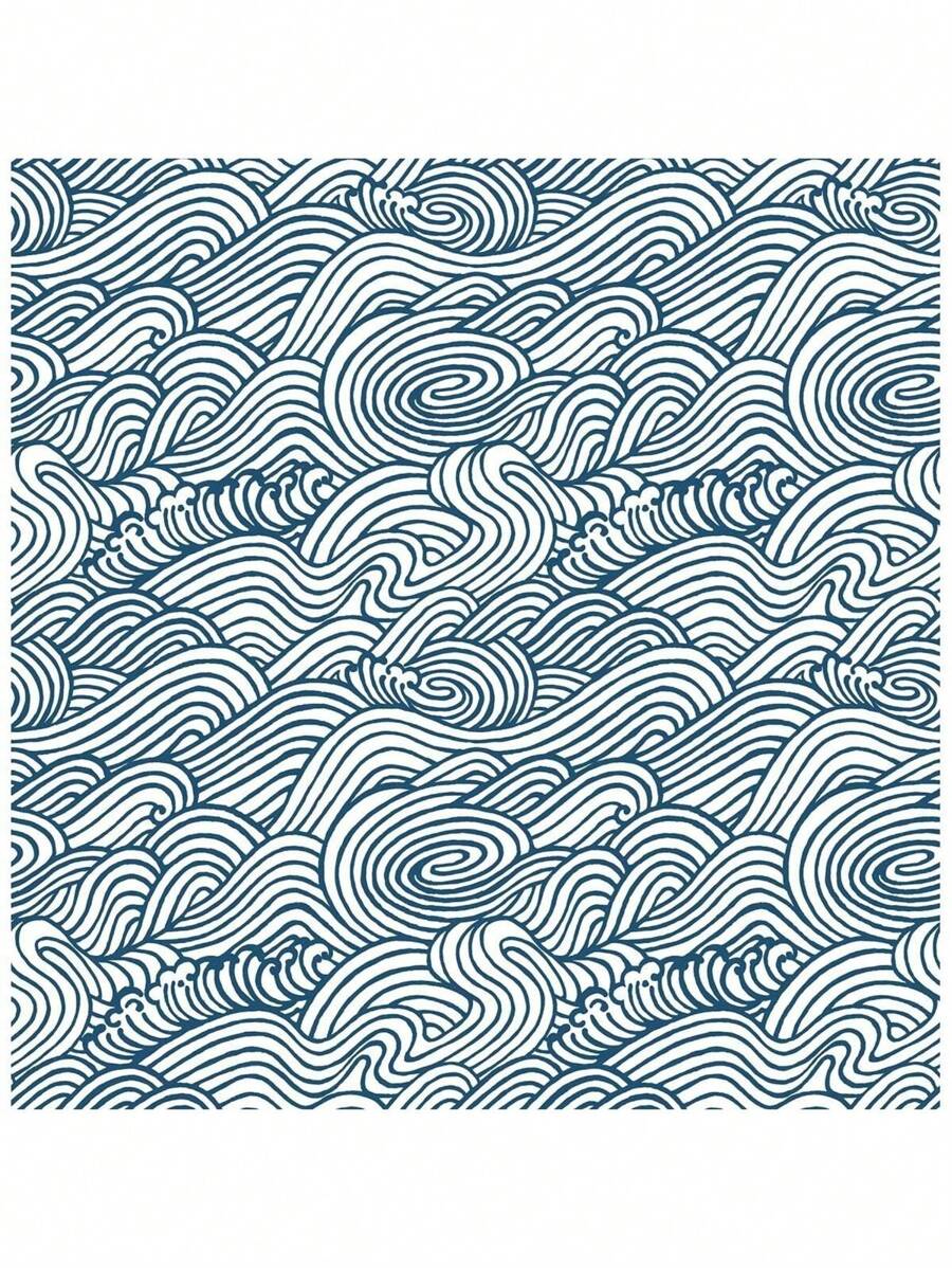 Unbeatablesale Navy Saybrook Peel & Stick Wallpaper Navy Blue SHEIN USA