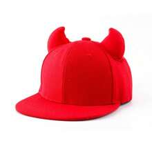 Gorra de béisbol unisex personalizada con ala de cuerno de buey, de estilo de dibujos animados, sombrero de fiesta con protección solar