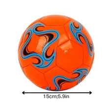 1 Pc Size 2 Football For Indoor And Outdoor Training And Recreation - Multicolor - View 7