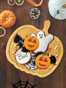 1/2/4 chiếc Khay đựng bí ngô/ma bằng gỗ Halloween, Đĩa đựng đồ ăn nhẹ trái cây, Trang trí nhà cửa, Đồ dùng cho bữa tiệc, Phụ kiện nhà bếp, Ngày thu hoạch, Lễ Tạ ơn, Trang trí mùa thu Đồ trang trí Halloween Quà tặng tiệc Halloween Đồ dùng cho bữa tiệc Halloween Halloween Trang trí Halloween Đồ trang trí Halloween Trang trí Halloween Trang chủ Halloween Tiệc Halloween Tiệc Halloween - Nhiều màu - Xem 7