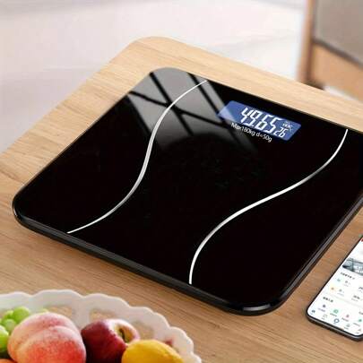 1pc Digital Bathroom Scale,Weight Scale,Bathroom Scale,Highly Accurate With Lighted LED Display,Not Batteries Included,180kg Home Bathroom Decor Fall Decor Back To School