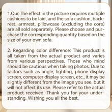 1PC Solid Color Plush Winter Lamb Plush Sofa Cushion, Non Slip Sofa Protective Cover For Living Room, 1/2/3/4 Person Seat, Home Soft Decoration, Suitable For Living Room, Office, Bedroom - Beige - View 4