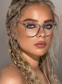 4 piezas Gafas de lectura de marco grande clásicas, lectores simples, combo de moda de varios colores y para accesorios de lectura de computadora, juegos, TV, teléfonos para mujeres - Multicolor - Ver 2