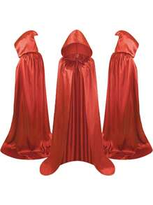 Adult Scream Costume Cool Black Multicolor Large Size Small Unisex Halloween Cosplay Robe Hooded Cape Costume,Christmas - Multicolor - View 12