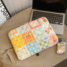 1pc Cartoon Pattern 11-Inch IPad/13/13.3/14/15.6-Inch Laptop Sleeve Bag, Dog & Floral Graphic Tablet Computer Carrying Case, Shock-Proof & Scratch-Resistant Protector For 10.2/10.9/11/13/13.3/14/15/15.6-Inch Laptop Back To School - Multiple Pattern Selection - View 15