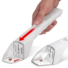 1pc White Handheld Insect Trap Catcher Tool For Spider, Bee, Bugs - White - View 3
