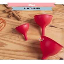 Kit With 3 Pcs Of Silicone Funnel - 各種各樣的 - 查看 2