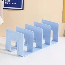 2 Chiếc Đa Năng Dọc Kệ Sách, Dày Acrylic Giá Sách, Sách Chia Giá, Bàn Học Sinh Hộp Bảo Quản - Một cỡ - Xem 3