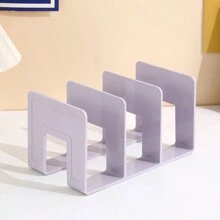 2 Chiếc Đa Năng Dọc Kệ Sách, Dày Acrylic Giá Sách, Sách Chia Giá, Bàn Học Sinh Hộp Bảo Quản - Một cỡ - Xem 4