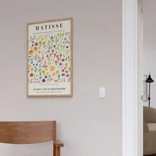 1 pièce Affiche fleur Matisse, Affiche marché aux fleurs, Impression Matisse, Fleur de Tokyo, Affiche imprimable Matisse Plante, Affiche botanique, Décoration murale pour salon, mur de lit, affiches pour la chambre, art mural sur canevas, Décoration de la maison, Décoration de chambre moderne esthétique, Cottagecore, Décoration de salle de bain, cuisine, chambre, bureau