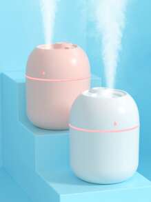 1 件迷你加湿器、芳香扩散器、USB 车载芳香系统、带情绪灯的可爱桌面装饰，有助于改善家庭、办公室、客厅、厨房、浴室的空气质量和睡眠 - 彩色 - 查看 2