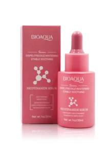 Serum Niacinamida Bioaqua Aclarante Antiacné, Suero Aclarante con Niacinamida BIOAQUA de Marca Privada OEM, 30 ml, Corrector de Manchas Oscuras, Aclarador de Piel, Cuidado Facial - Rosa - Ver 7