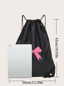 1 bucă modă drăguț desen animat imprimare material poliester curea buzunar potrivit pentru băieți și fete rucsac de mare capacitate sport rucsac geanta de baschet potrivită pentru sport